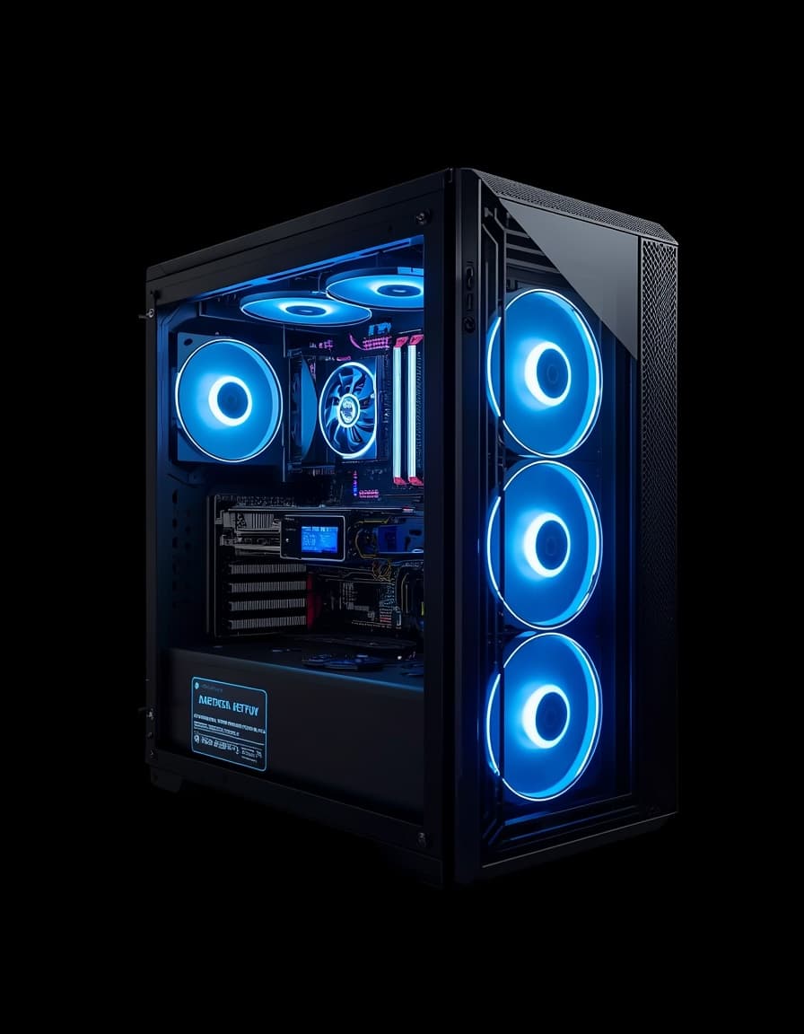 Open custom PC build